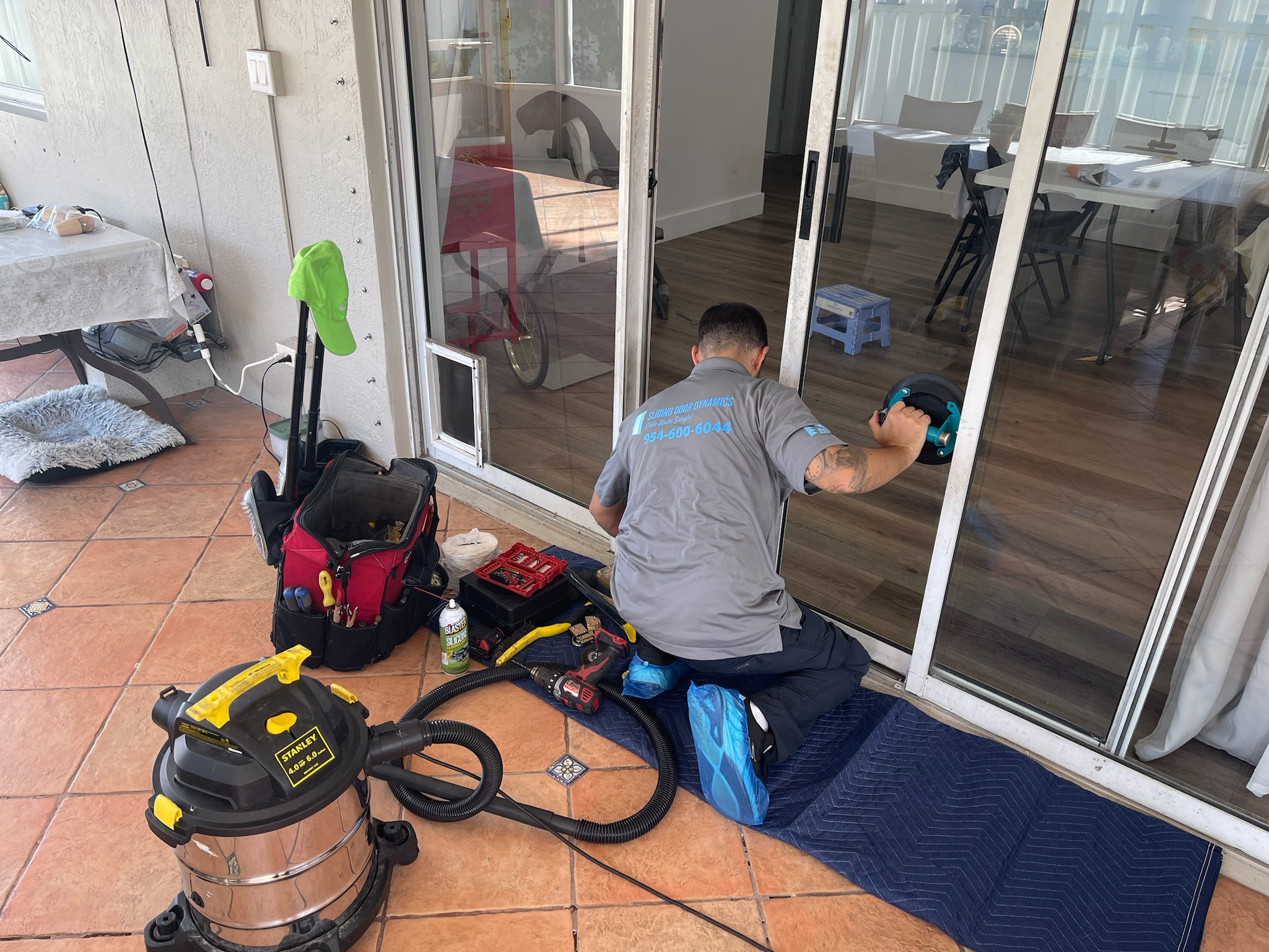 patio sliding door repair sanibel fl
